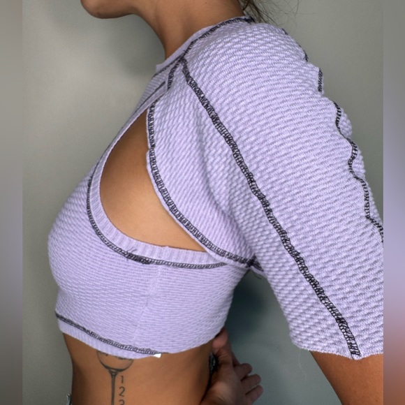 BDG two piece purple top - Picture 4 of 7